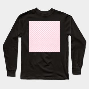 Seamless pink and white stripe pattern Long Sleeve T-Shirt